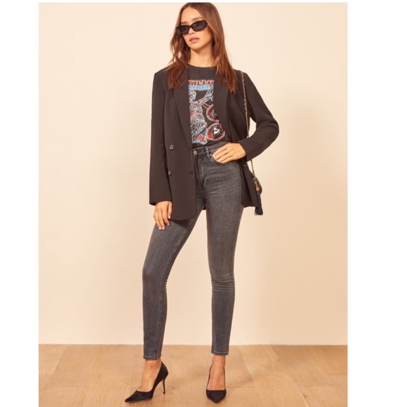 Reformation High Rise Skinny Jeans - Picture 2 of 7